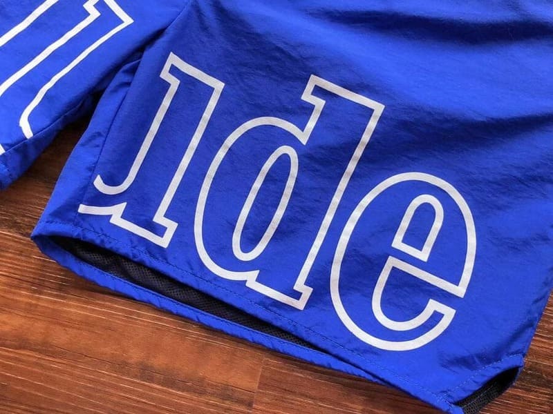 Rhude RH Logo Shorts Blue - HYPER LIST