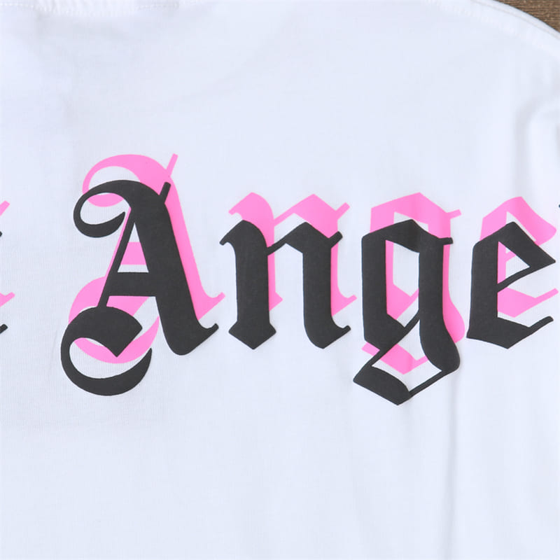Camiseta Palm Angels Double Logo Oversized - HYPER LIST