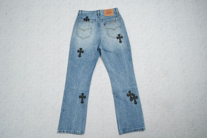 Calça Jeans Chrome Hearts Sex - HYPER LIST