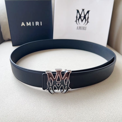 Cinto Amiri Black Logo - HYPER LIST