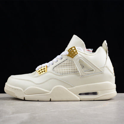 Air Jordan 4 Metallic Gold