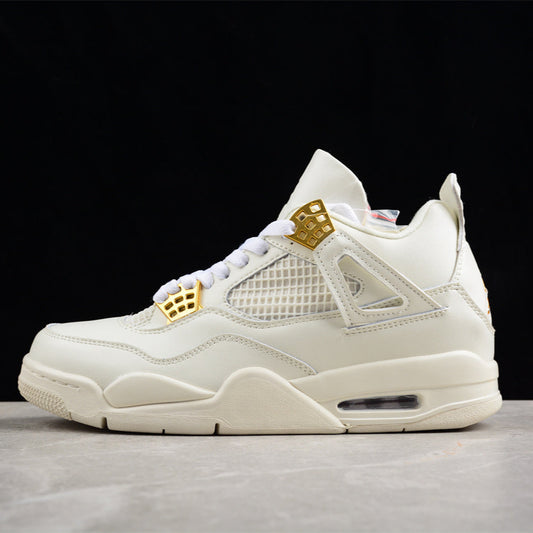 Air Jordan 4 Metallic Gold