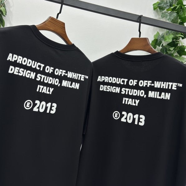 Camiseta Off-White Crystal Logo - HYPER LIST