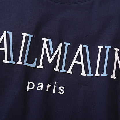 Balmain Blue T-Shirt - HYPER LIST