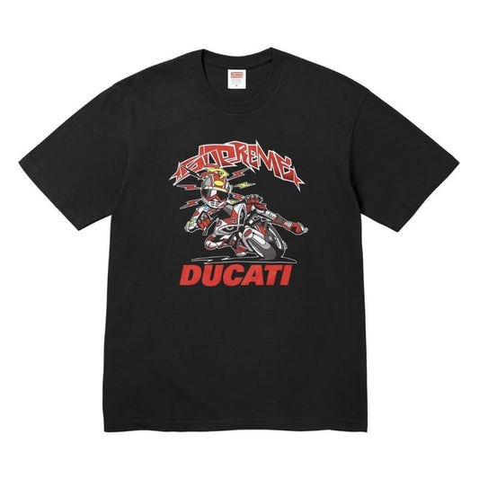 Camiseta Supreme Ducati Bike black - HYPER LIST