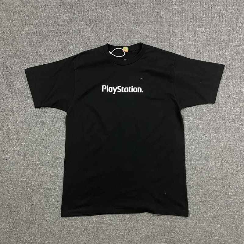 Camiseta Cactus Jack Travis Scott x Playstation Black - HYPER LIST