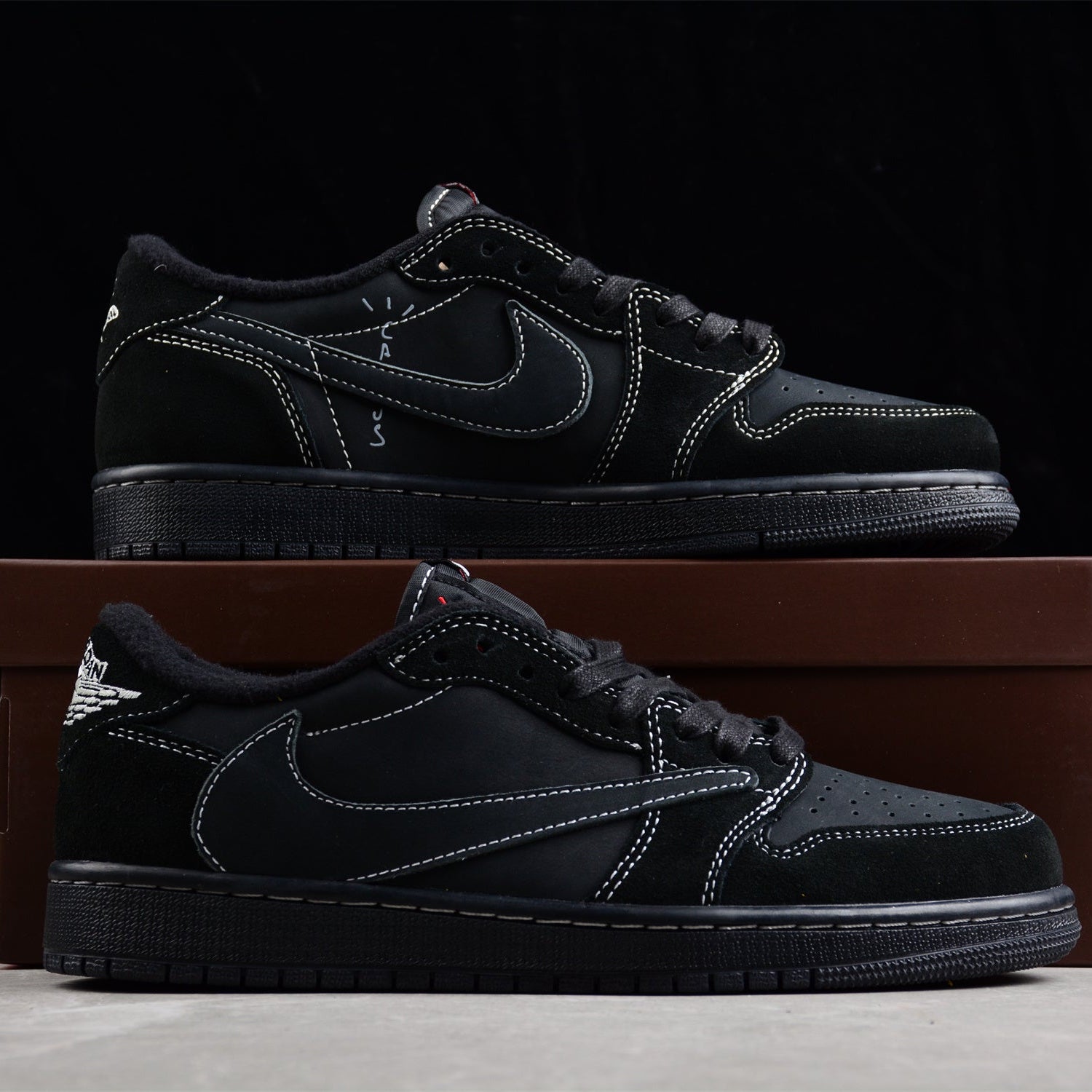 Travis Scott x Air Jordan 1 Low Olives Phantom - HYPER LIST
