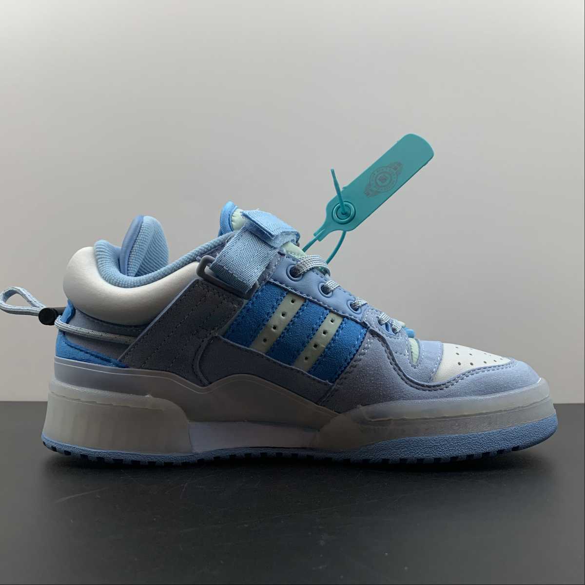 Bad Bunny x Adidas Forum Buckle Low Blue Tint - HYPER LIST