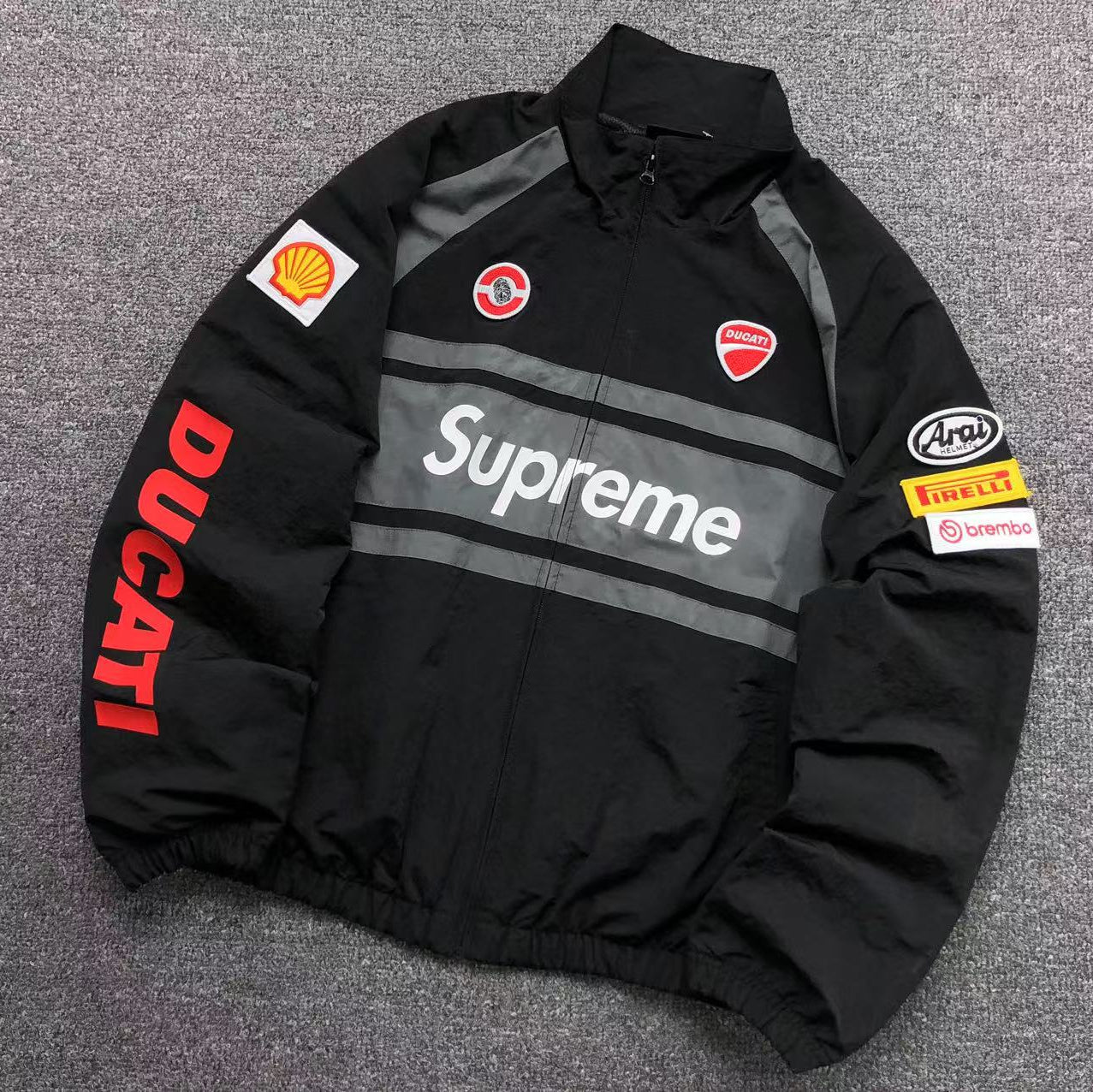 Supreme X Ducati Black Tracksuit