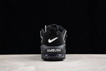 Pronta Entrega - Nike Air More Uptempo Low AMBUSH Black - HYPER LIST