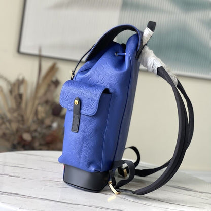 Mochila Louis Vuitton X NBA Christopher MM Blue - HYPER LIST