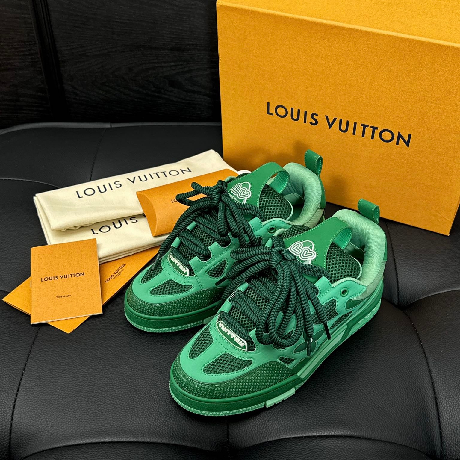 Louis Vuitton Skate Green - HYPER LIST