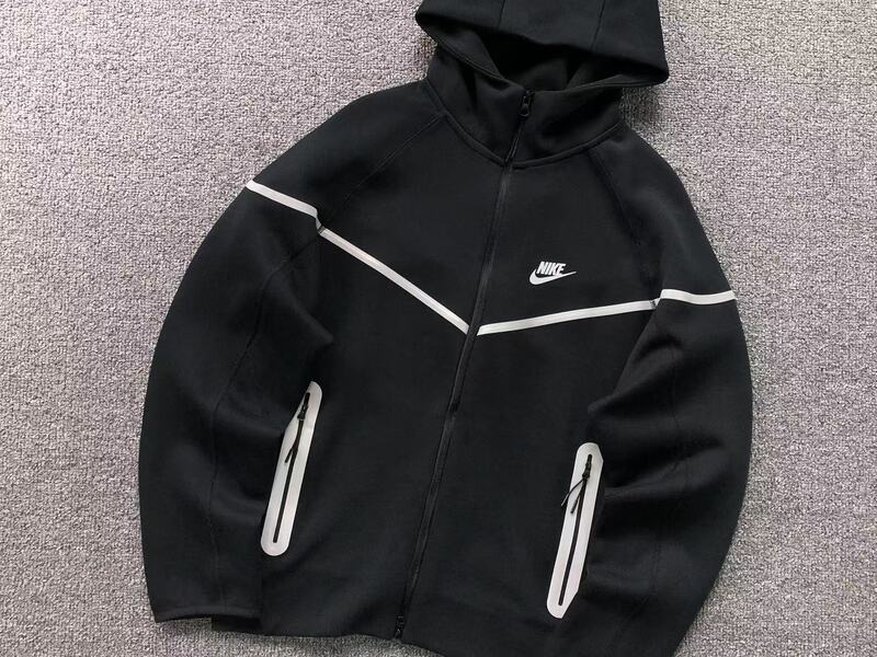 Conjunto Nike Tech Fleece Preto (Reflective) - HYPER LIST