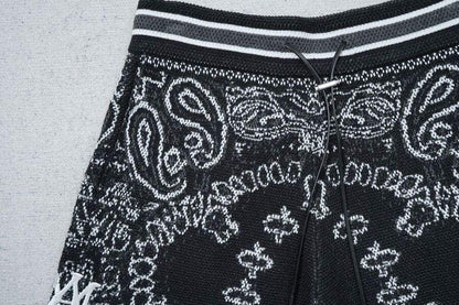 Amiri Bandana Crochet Basketball Shorts - HYPER LIST