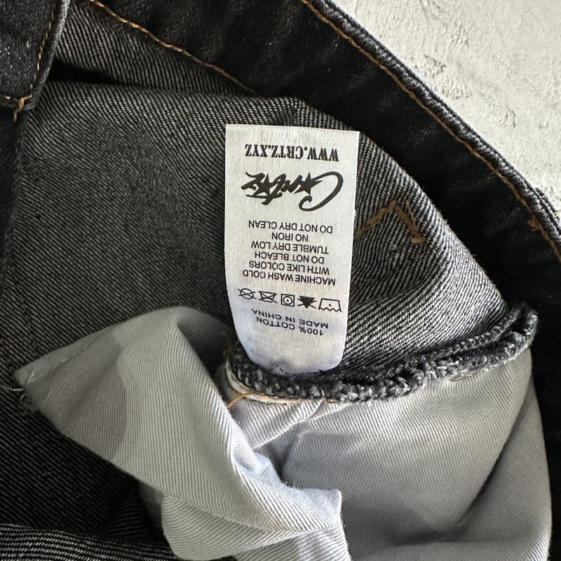 Calça Jeans Corteiz Preto - HYPER LIST