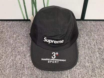 Boné Supreme Mesh Side Panel Camp Preto - HYPER LIST