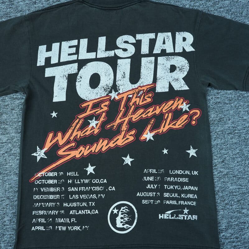 T-shirt Hellstar x Harley Davidson Bike Tour