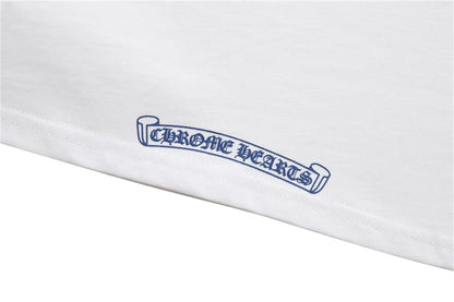 Chrome Hearts Horseshoe Baseball CH Branca/blue - HYPER LIST