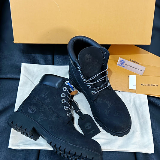 Louis Vuitton X Timberlands Black