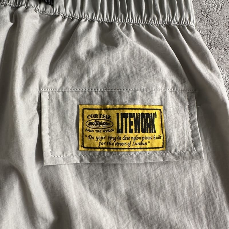 Shorts Corteiz CRTZ Cinza - HYPER LIST