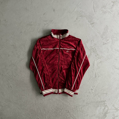Corteiz Velour Red Tracksuit