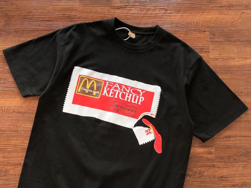 Camiseta Travis Scott x McDonald’s Fancy Ketchup - HYPER LIST