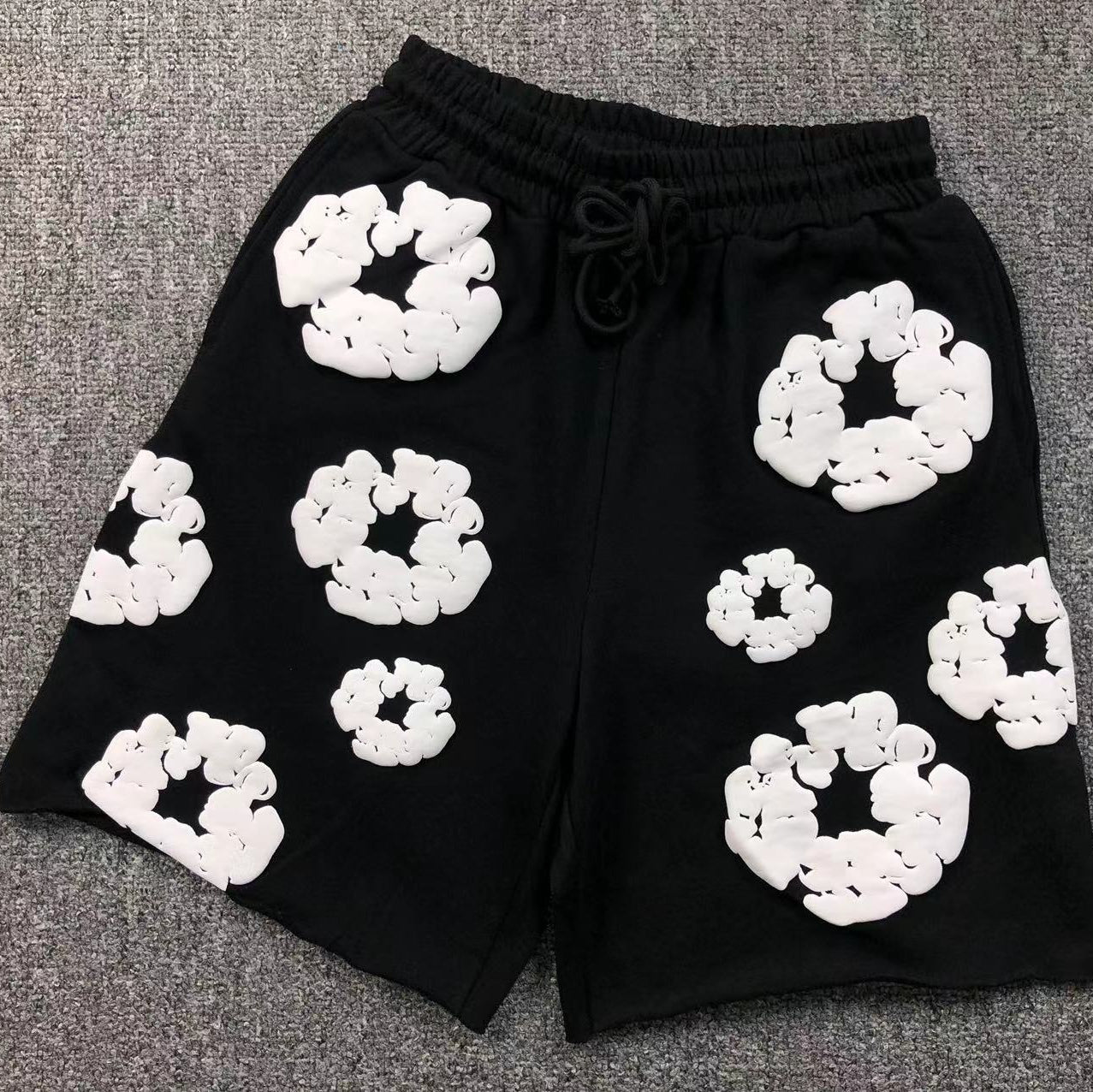Denim Tears Black Short Set