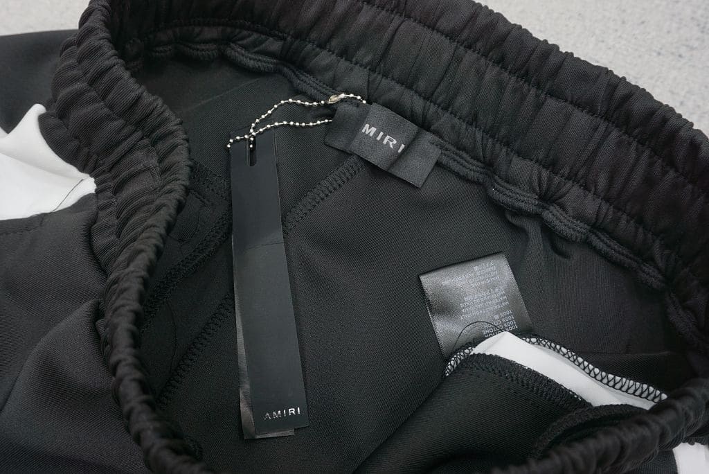 Calça Amiri Always On Point Track Black - HYPER LIST