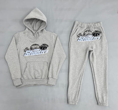 Conjunto Trapstar Shooters Grey Sky Blue - HYPER LIST