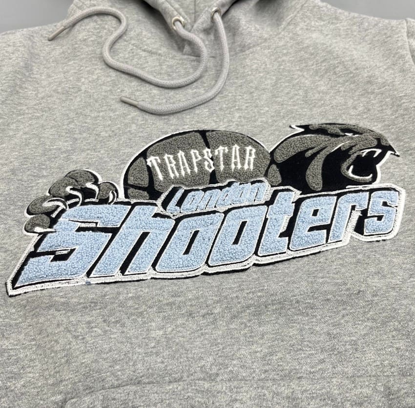 Conjunto Trapstar Shooters Grey Sky Blue - HYPER LIST