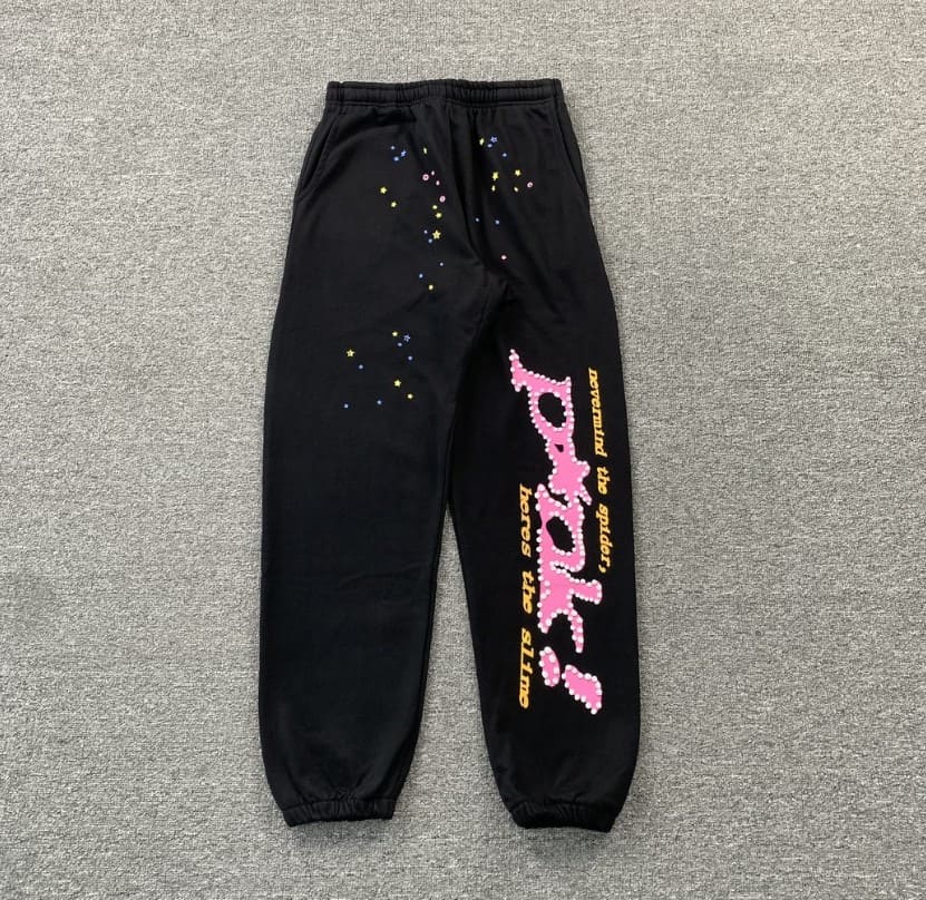 Calça Sp5der P*NK Black - HYPER LIST