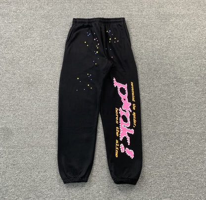Calça Sp5der P*NK Black - HYPER LIST