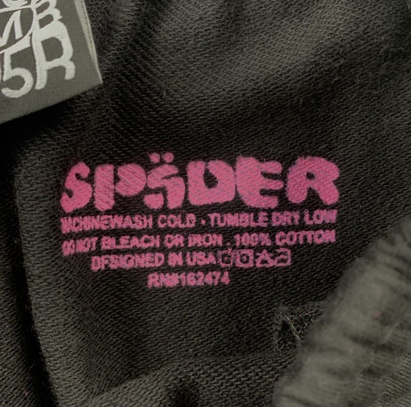 Calça Sp5der P*NK Black - HYPER LIST
