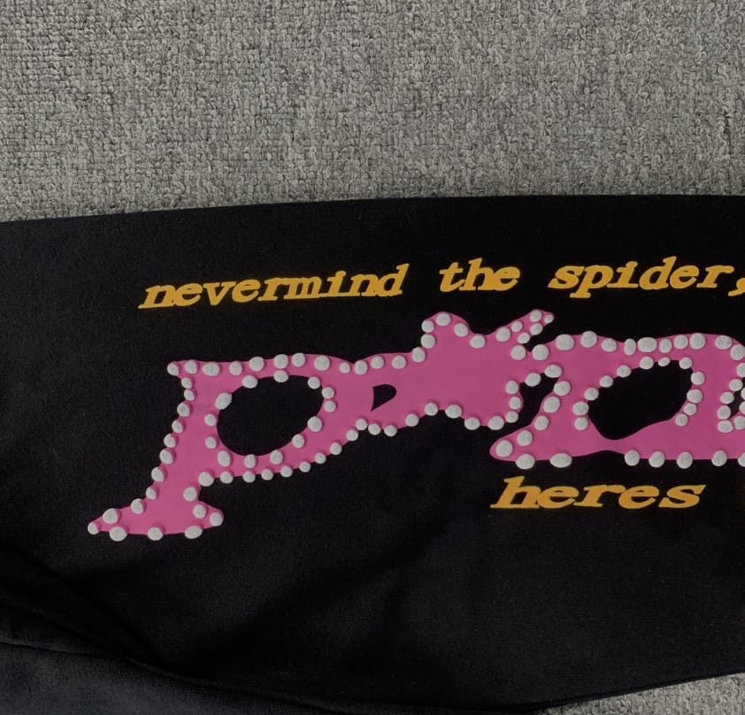 Calça Sp5der P*NK Black - HYPER LIST