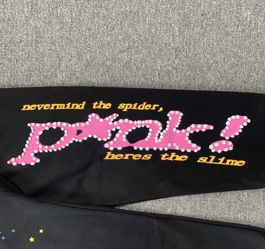 Calça Sp5der P*NK Black - HYPER LIST