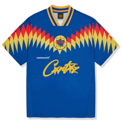 Camiseta Corteiz Futebol Azul - HYPER LIST