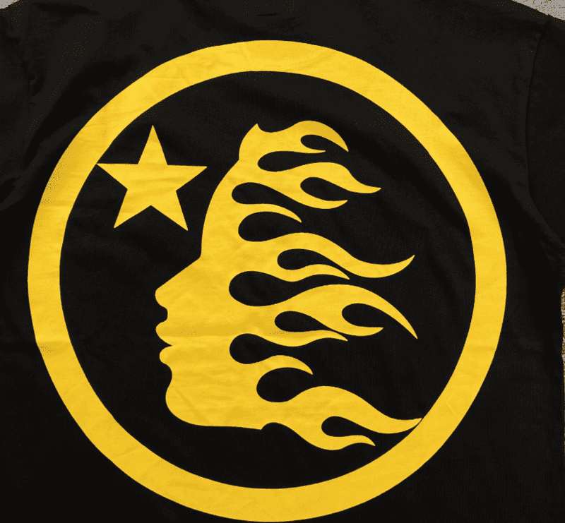 T-shirt noir Hellstar « No Guts No Glory »