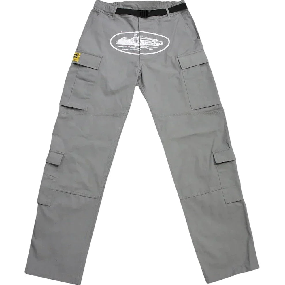 Calça Corteiz Cargo gray - HYPER LIST