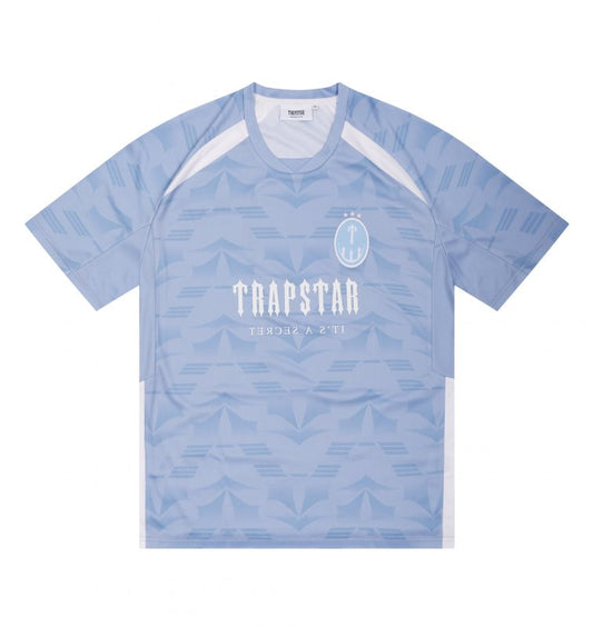 Camiseta Trapstar Irongate Football Jersey Azul - HYPER LIST