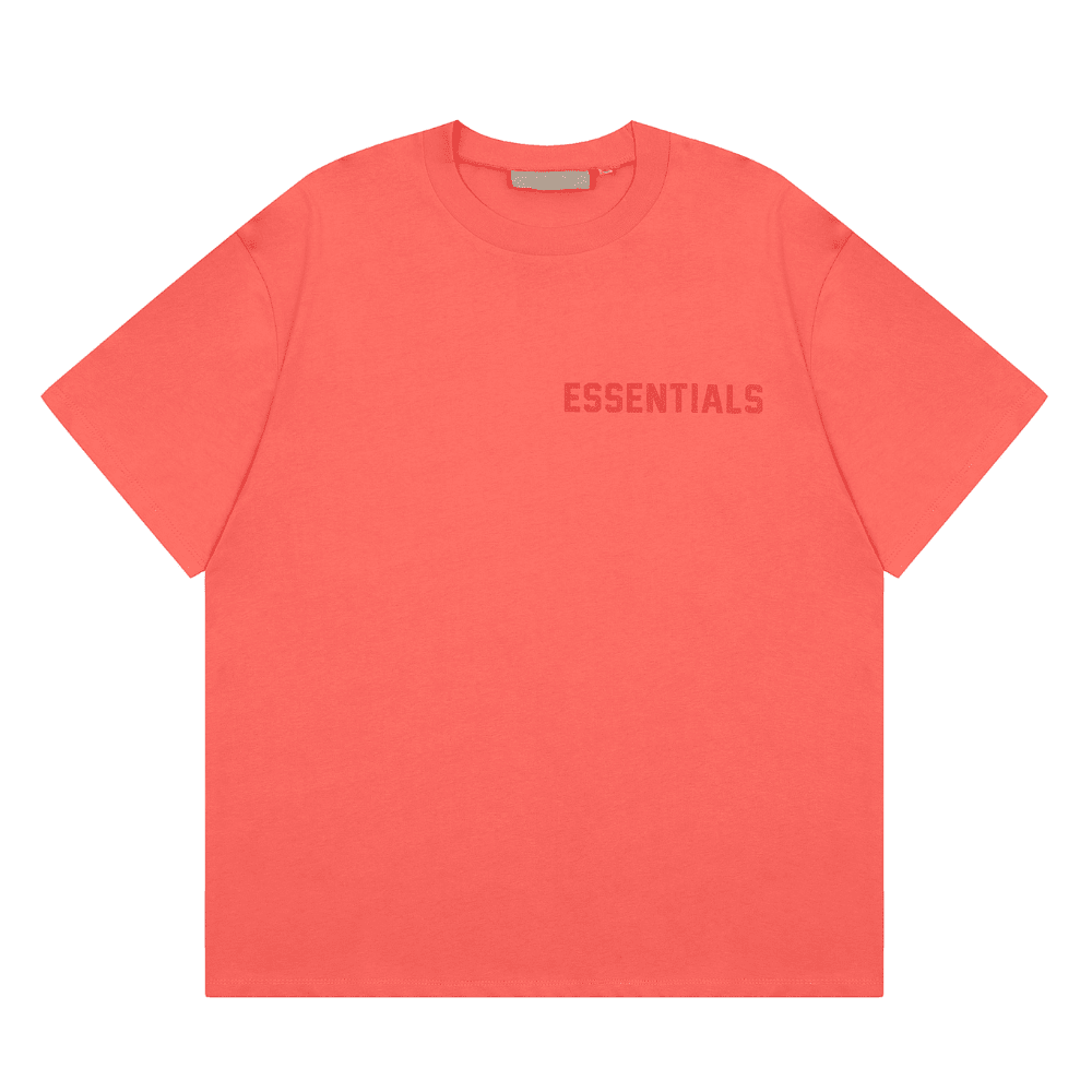 Camiseta Essentials Fear Of God SS22 Coral - HYPER LIST