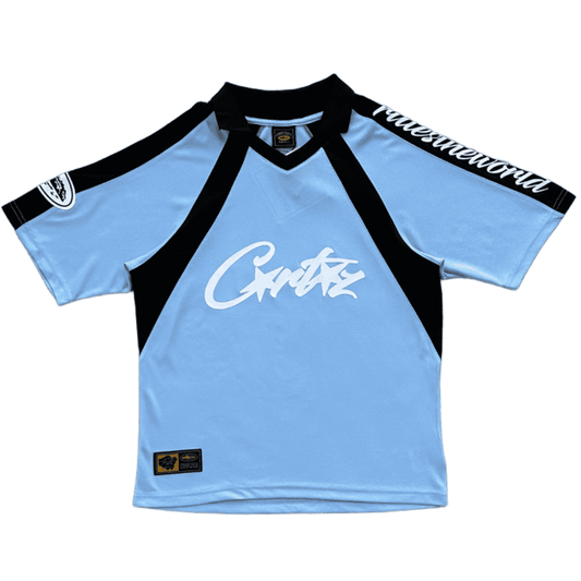 Camiseta Corteiz Alcatraz Football Azul - HYPER LIST