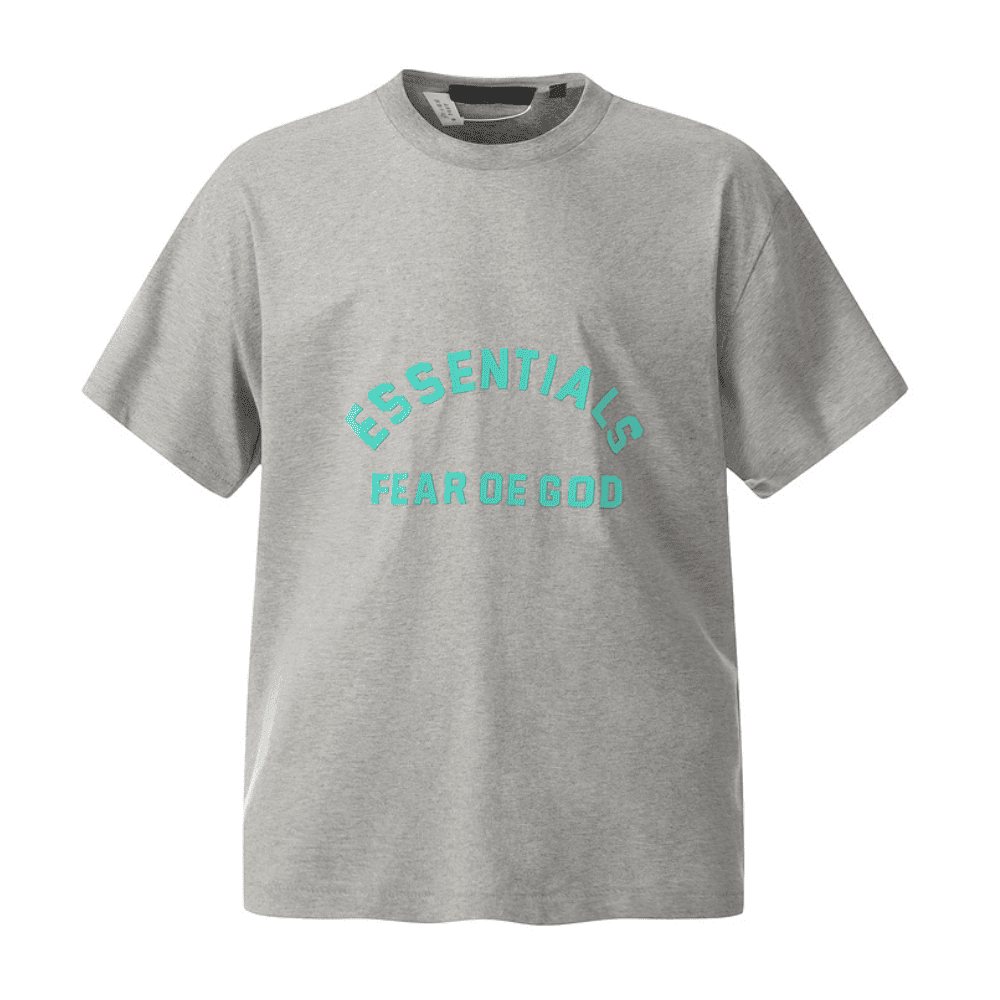 Camiseta Fear Of God Essentials Heavy Jersey Grey - HYPER LIST