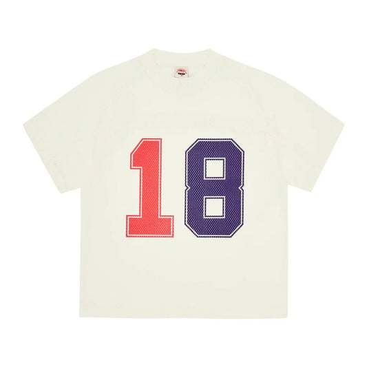 Camiseta Corteiz HMP Mesh Panel Jersey White - HYPER LIST