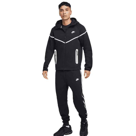 Conjunto Nike Tech Fleece Preto (Reflective) - HYPER LIST