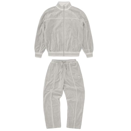 Conjunto Corteiz Veludo Cinza - HYPER LIST