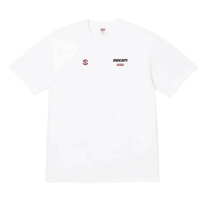 Camiseta Supreme Ducati Logo White - HYPER LIST