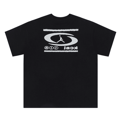 Camiseta Travis Scott x Jordan Black - HYPER LIST