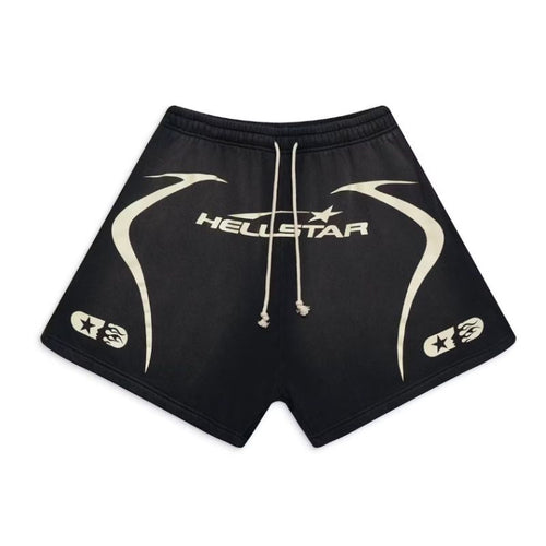 Hellstar Warm Up Shorts Black