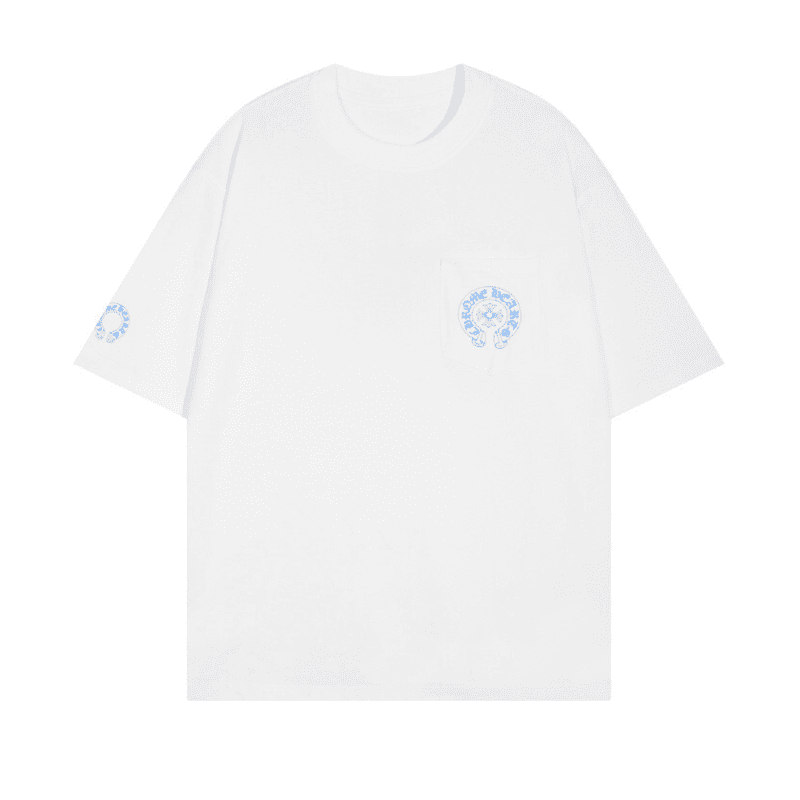 Camiseta Chrome Hearts Triple Cross Logo Branca - HYPER LIST