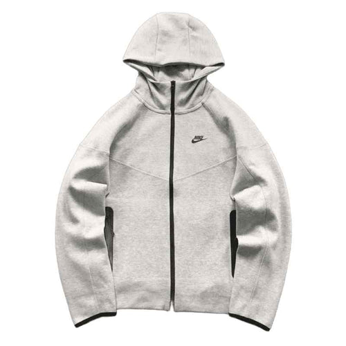 Jaqueta Nike Tech Fleece Cinza 2023 - HYPER LIST